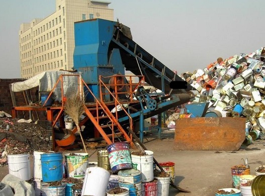 鋼結(jié)構加工中廢舊油漆桶應該如何處置